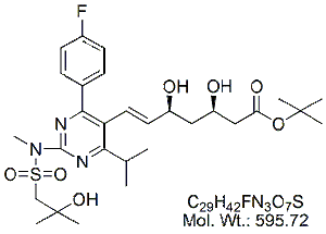 RSV41: Rosuvastatin EP Impurity A t-Butyl Ester