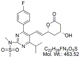RSV44: Rosuvastatin (3R,5R)-Lactone