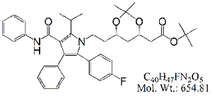 ATV69: Atorvastatin Acetonide t-Butyl Ester (3S,5S)-Isomer