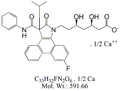 ATV68C: Atorvastatin Pyrrolidone Phenanthrene Calcium