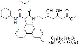 ATV88: Atorvastatin Pyrrolidone Phenanthrene Methyl Ester