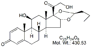 BDS51: Budesonide (22S)-Isomer