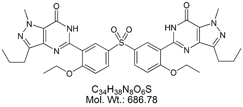 SDF42: Sildenafil Monosulfone Dimer Impurity