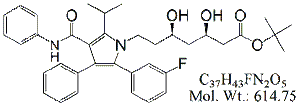ATV93: Atorvastatin 3-Fluoro t-Butyl Ester
