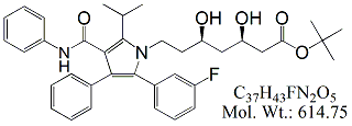 ATV93: Atorvastatin 3-Fluoro t-Butyl Ester