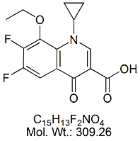 MXF16: Moxifloxacin Difluoro Ethoxy Acid Impurity