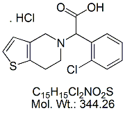 CPG43H: Clopidogrel Acid Racemate HCl