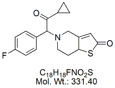 PRS54: Prasugrel para-Fluoro Isomer Thiolactone