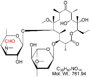 CLR08: Clarithromycin EP Impurity H