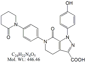 APX50: Apixaban O-Desmethyl Carboxylic Acid