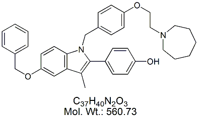BZD50: Bazedoxifene 5-O-Benzyl Impurity