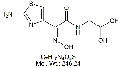 CFD56: Cefdinir Thiazolylacetyl Glycine Oxime Acetal Impurity (USP)