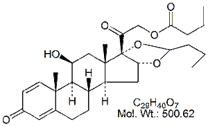 BDS55: Budesonide 21-Butyrate Impurity