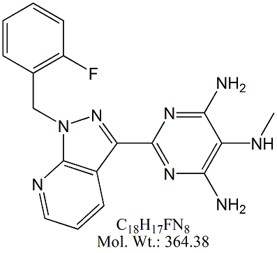 RCG55: Riociguat N-Desmethoxylcarbonyl Impurity