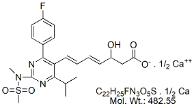 RSV46C: Rosuvastatin 4,5-Anhydro Acid Calcium Salt