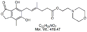MCP01: Mycophenolate Mofetil EP Impurity A