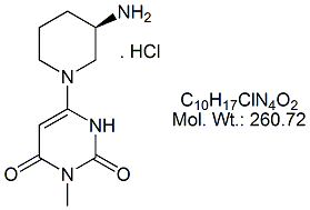 ALG55H: Alogliptin N-Des(cyanobenzyl) Impurity