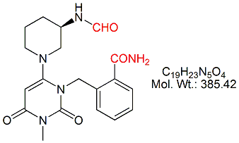 ALG62: Alogliptin N-Formyl Carbamoyl Impurity