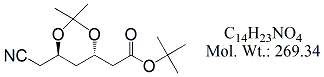 ATV86: Atorvastatin Acetonide t-Butyl Ester Side Chain (4S,6R)-Isomer