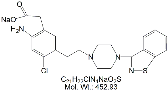 ZPS03N: Ziprasidone EP Impurity C