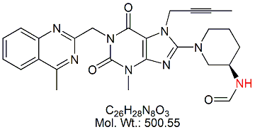 LGT56: Linagliptin N-Formyl Impurity