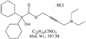 OXB61H: Oxybutynin EP Impurity A 3-En Isomer (HCl)