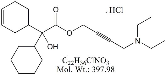 OXB61H: Oxybutynin EP Impurity A 3-En Isomer (HCl)