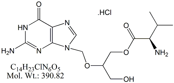 VGC80H: Valganciclovir HCl D-Valine Analog
