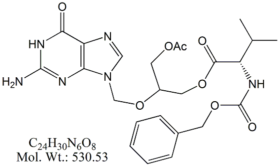 VGC52: Valganciclovir O-Acetyl N-Benzyloxycarbonyl Impurity