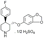 PRX00S: Paroxetine Sulphate