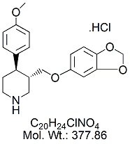 PRX02H: Paroxetine HCl Hemihydrate EP Impurity B