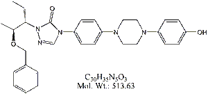 PSC67: Posaconazole Hydroxy O-Benzyl Impurity