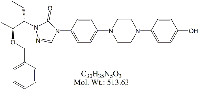 PSC67: Posaconazole Hydroxy O-Benzyl Impurity