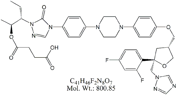 PSC71: Posaconazole Succinyl Ester