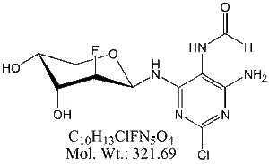 CFB62: Clofarabine beta-Pyranosyl Formamide Impurity