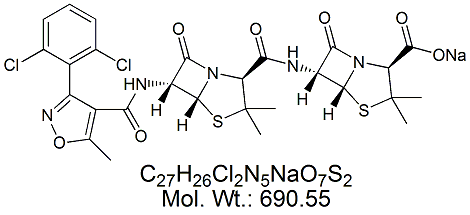 DCX65N: Dicloxacillin 6-APA Amide (Sodium Salt)