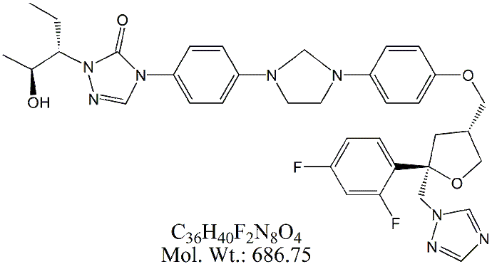 PSC57: Posaconazole Imidazolidine Analog