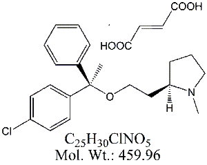 CLM00F: Clemastine Fumarate