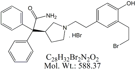 DRF44H: Darifenacin 4-Hydroxy Impurity (HBr)