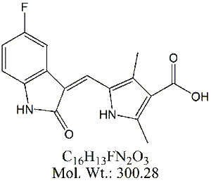 SNT45: Sunitinib Carboxylic Acid Impurity