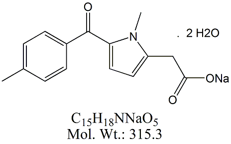 TMT00N: Tolmetin Sodium Dihydrate