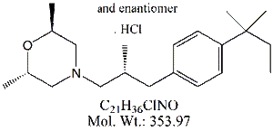 AMR05H: Amorolfine EP Impurity E (HCl)