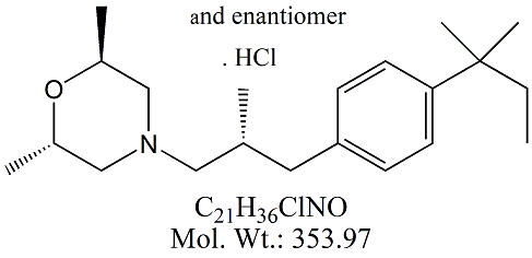 AMR05H: Amorolfine EP Impurity E (HCl)