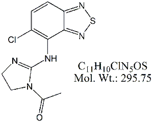 TZN22: Tizanidine USP RC B