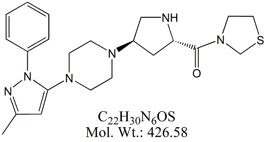 TGT53: Teneligliptin (2S,4R)-Isomer