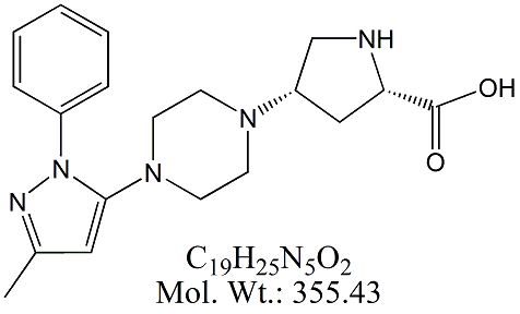 TGT54: Teneligliptin Carboxylic Acid Impurity