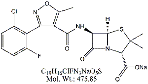 FCX00N: Flucloxacillin Sodium
