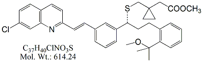 MTL61: Montelukast Acid Methyl Ester Methyl Ether