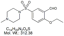SDF33: Sildenafil Aldehyde Impurity