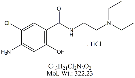 MCA06H: Metoclopramide EP Impurity F
